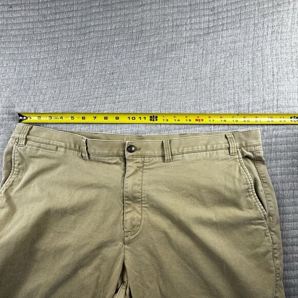 Duck Head Gold School Pant Men 42x32 Tan Chino Khaki Classic Fit Stretch - Picture 2 of 10